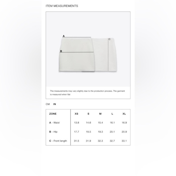 ZARA KNOTTED QUILTED SKORT - Picture 14 of 15